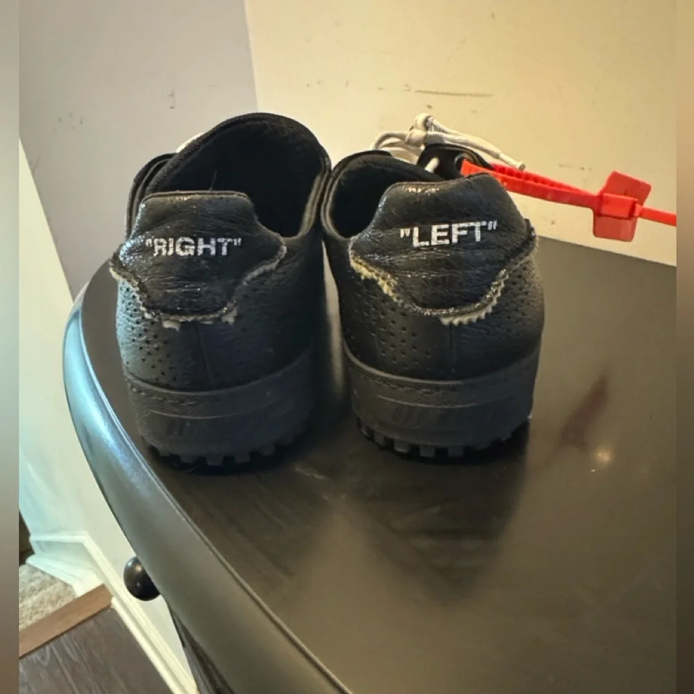 Off-White Black and White Designer Sneakers